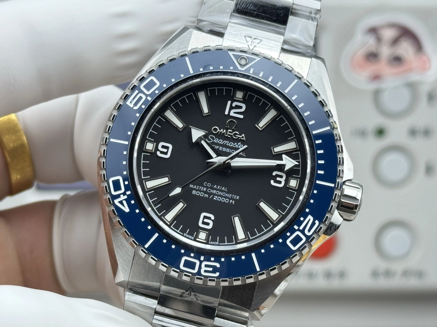 CBD Factory OMEGA Seamaster Planet Ocean 600M 42mm Blue Bezel Black Dial (217.30.42.21.01.002) 1:1 Super Clone – DD8912 Movement HighPerformance 295